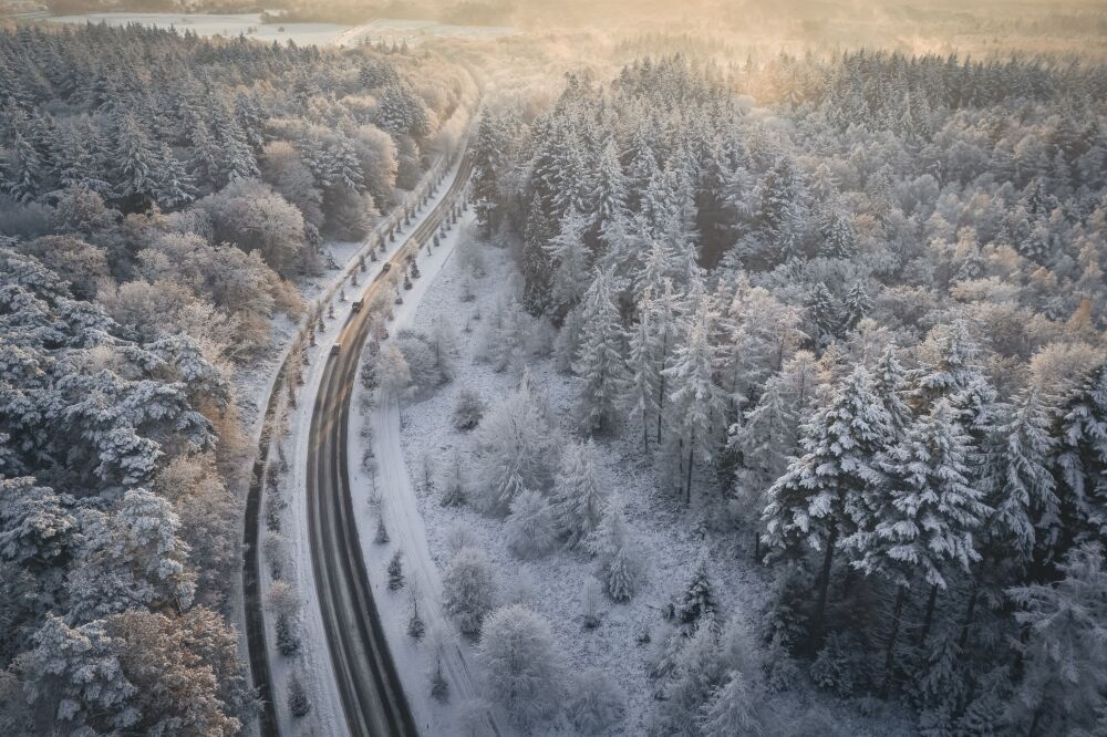 Winter road