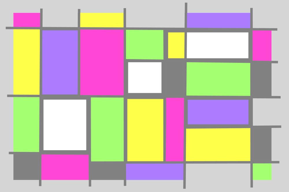 MV 109 - Mondriaan variatie (IX)