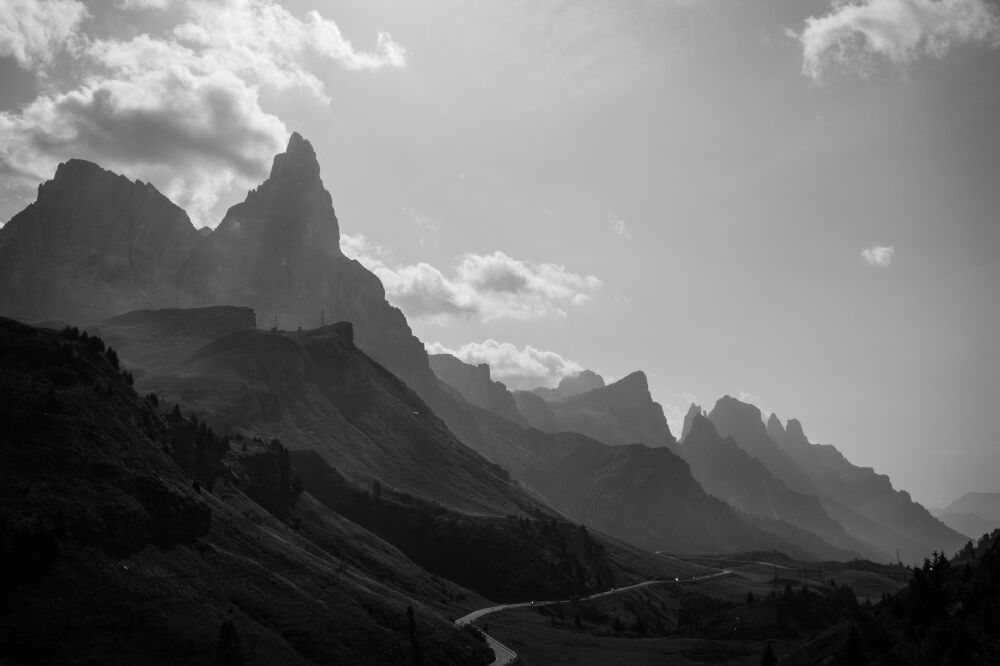 The Dolomites in black and white (II)