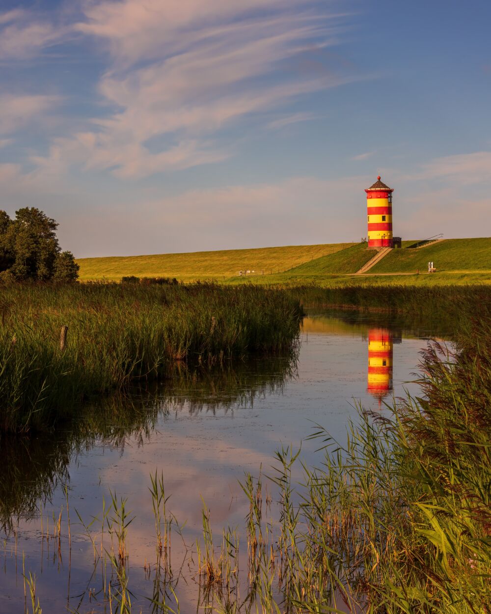 De Vuurtoren van Pilsum in Duitsland