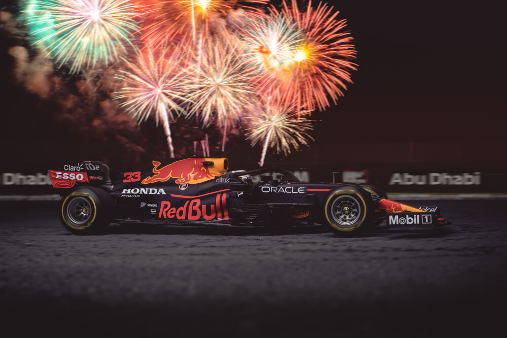 Max Verstappen - Wereld Kampioen 2021 - Abu Dhabi RB16b