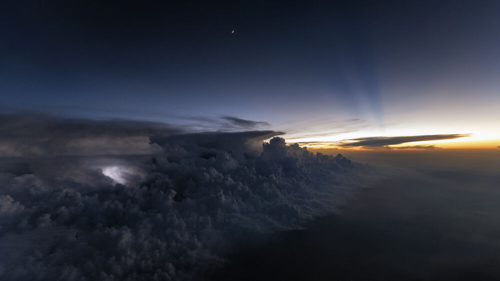 Evening storms