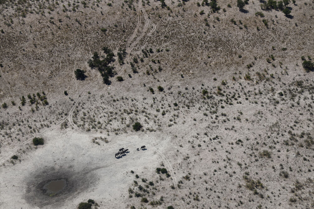 Okavango Delta van boven / Okavango Delta from above