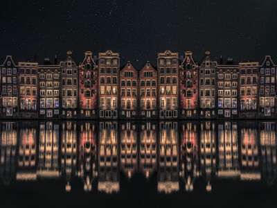Amsterdam double reflected