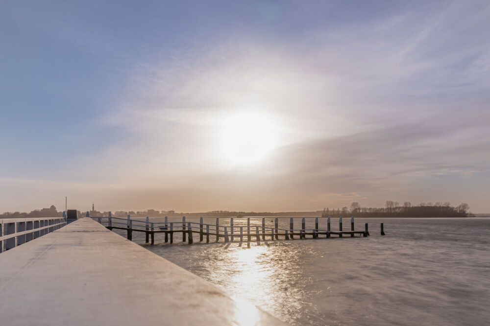 zonsondergang in Zeeland