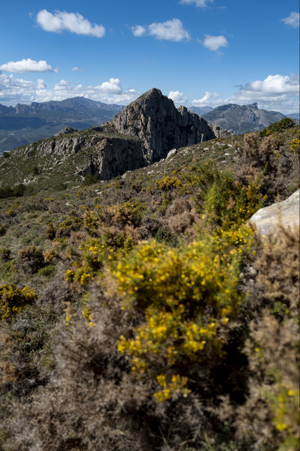 Mountain view, Alicante, Spain