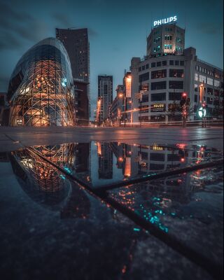 Eindhoven at Night