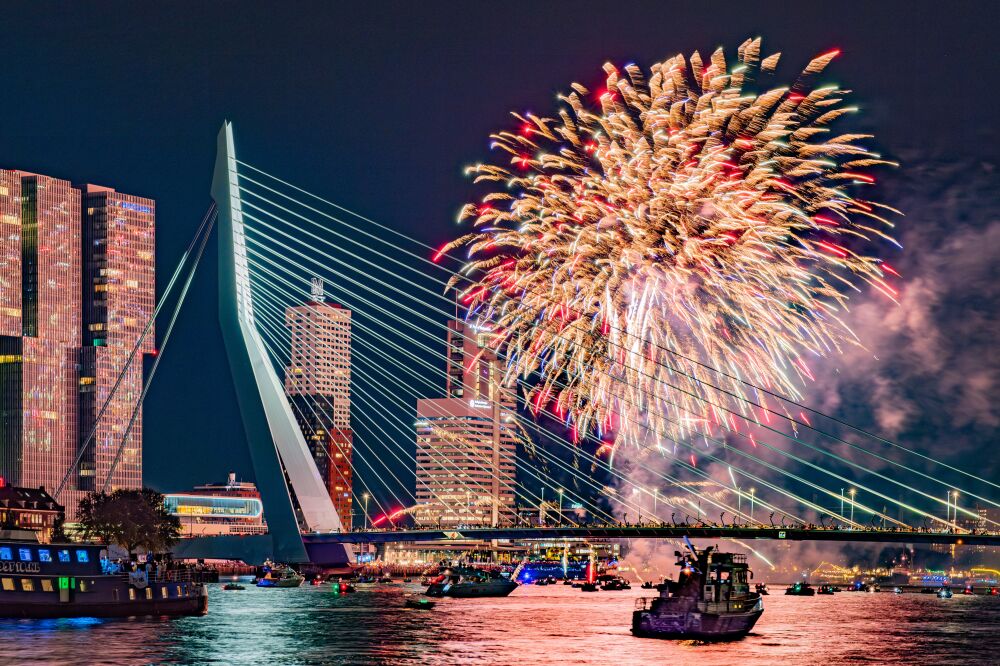 Wereld Havendagen 2024 Vuurwerk