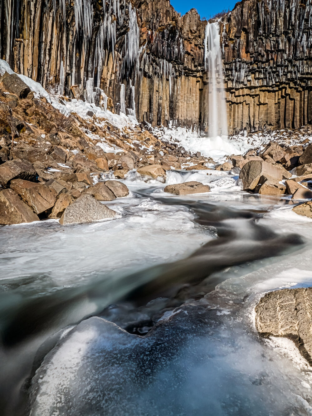 Svartifoss waterval