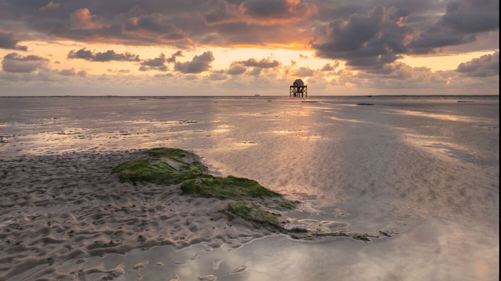 Mooie wolken boven de Engelsmanplaat