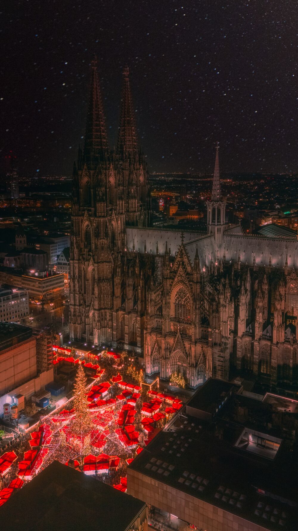 Christmas Market at Köln Cathedral, Germany