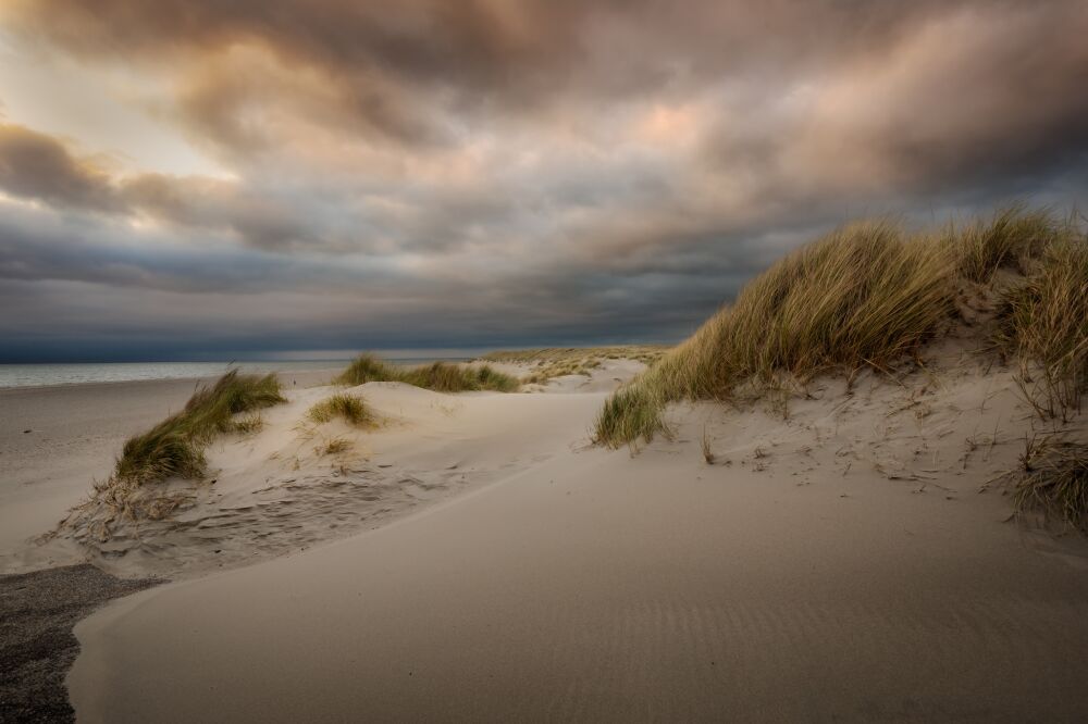 Een sfeervolle ochtend aan het strand