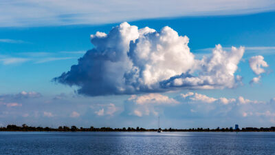 Wolk met twee gezichten