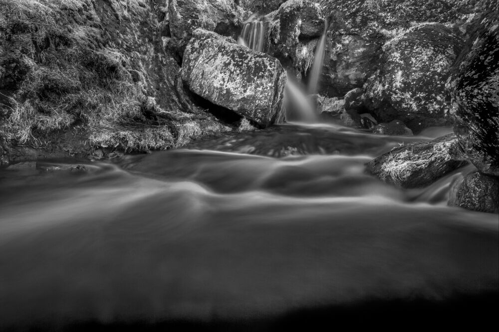 Een waterval op IJsland