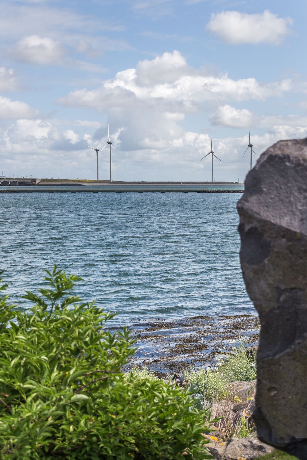 Oosterschelde en windmolens