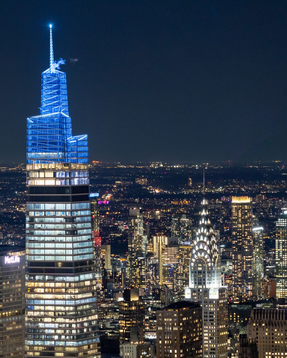 New York City at night