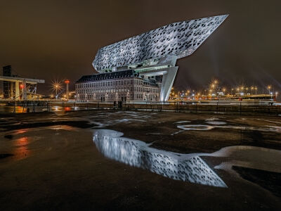 New harbour building Antwerp