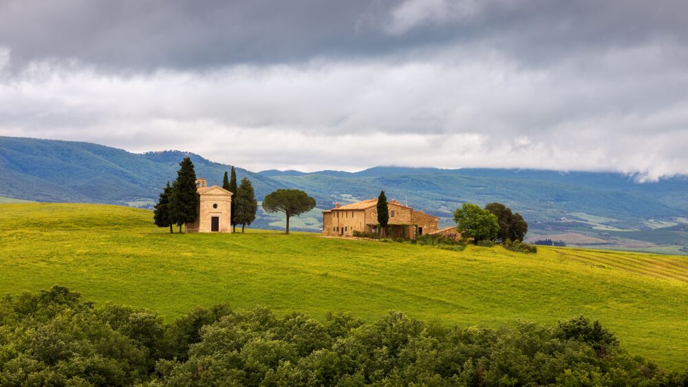 Capella della Madonna di Vitaleta Italië