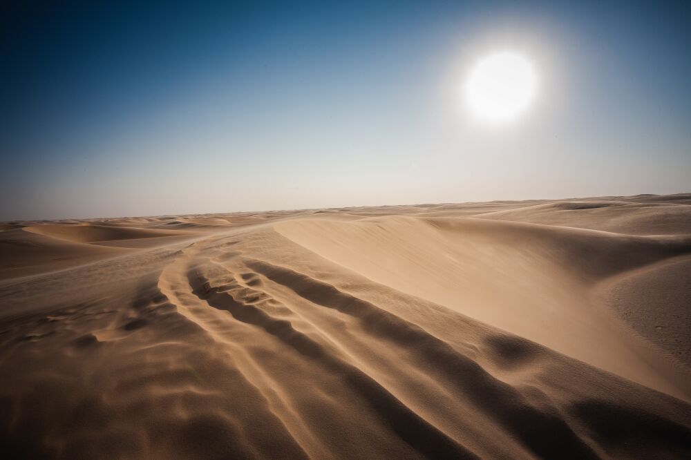 Vast Sand Dunes in the Empty Quarter, Saudi Arabia