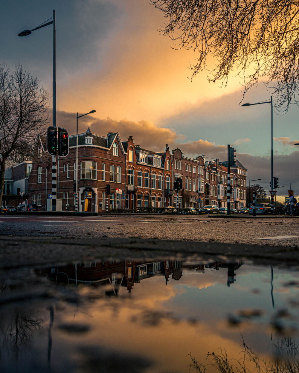 Zonsondergang in Den Bosch