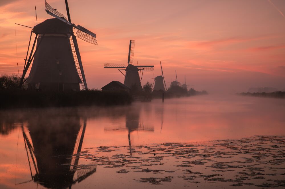 Droomerig Kinderdijk