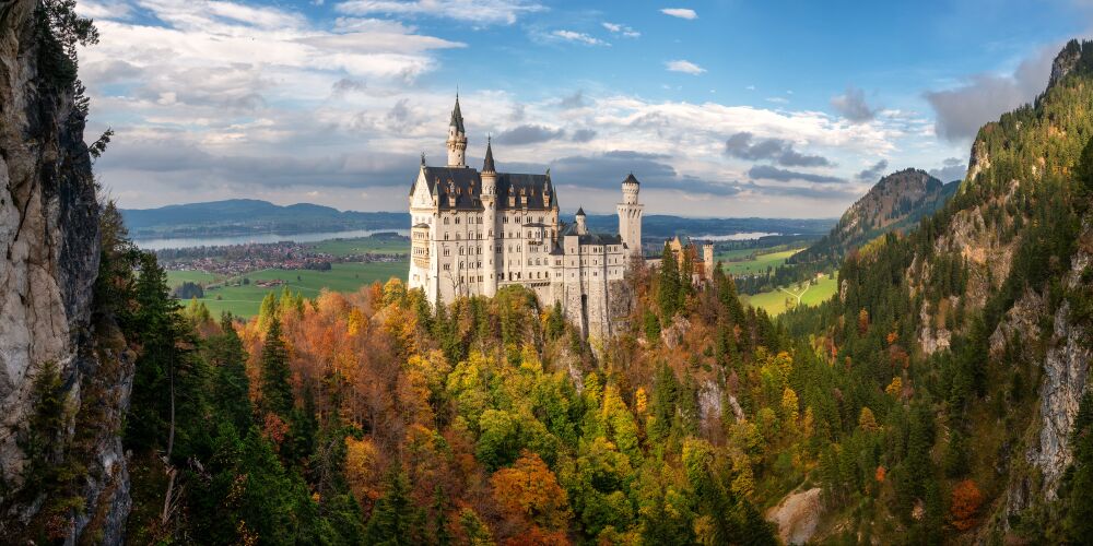 Duitsland - Neuschwanstein in de herfst