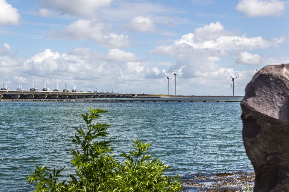 Stormvloedkering in de Oosterschelde