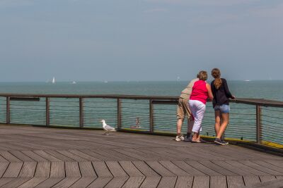 Uitkijken over de Noordzee