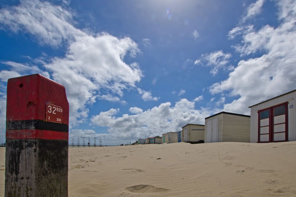 De steiger van het waddenveer bij paal 33 (nou ja, net niet)