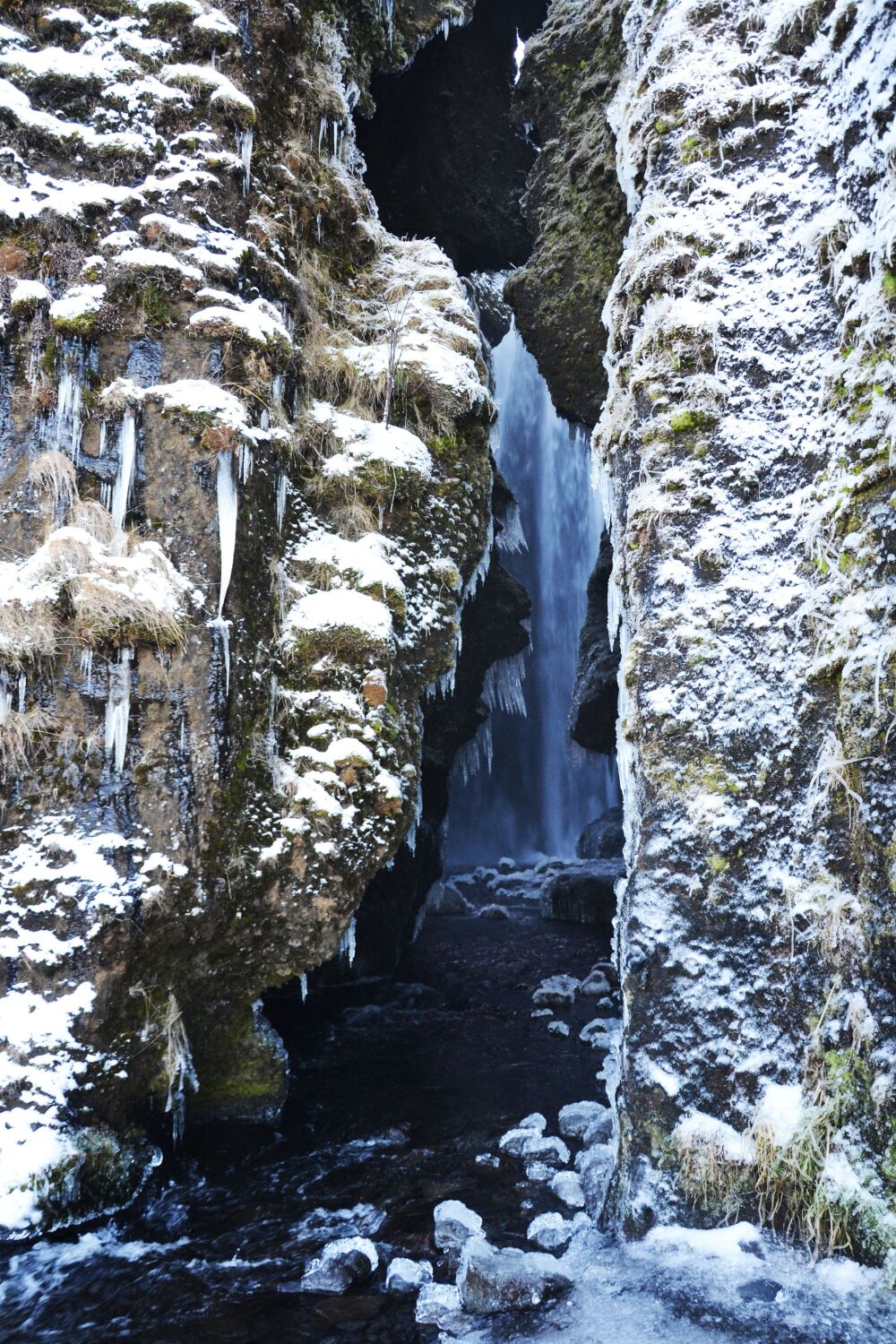 Hidden waterfall