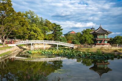 Koreaans paviljoen in Seoul