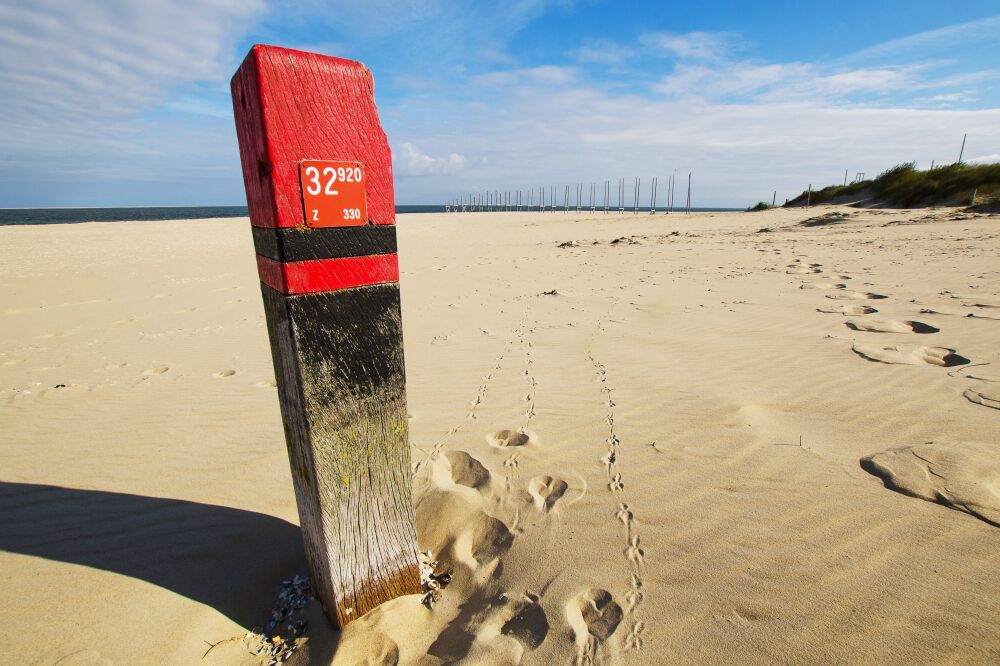 Bijna bij Paal 33 op Texel