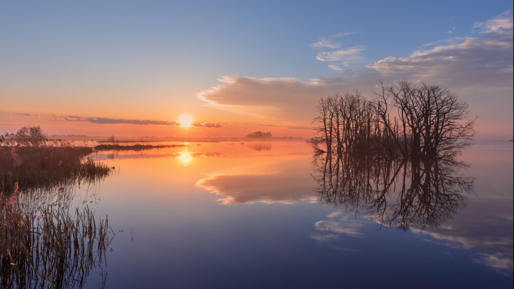 Zonsopkomst in Drenthe