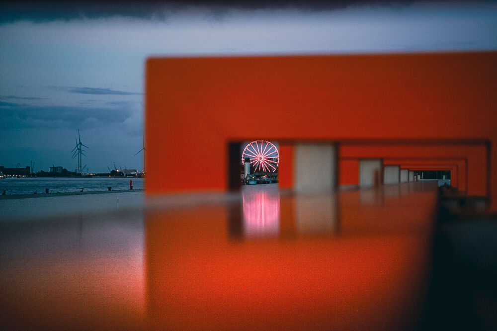 Framed Ferris Wheel