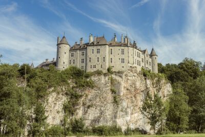 Castle of Walzin landscape