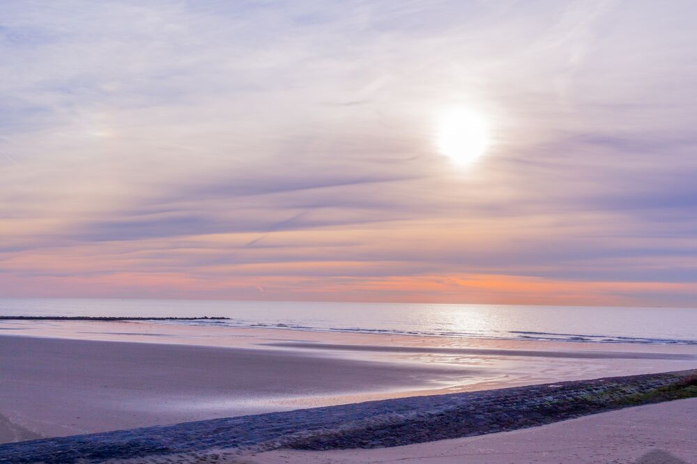 Valavond aan zee te Oostende