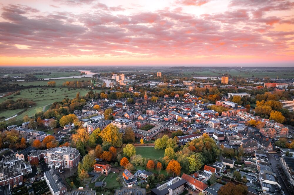 Wageningen centrum herfst