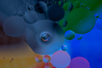 Kleurrijke ronde bubbles