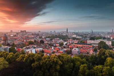 Groningen skyline