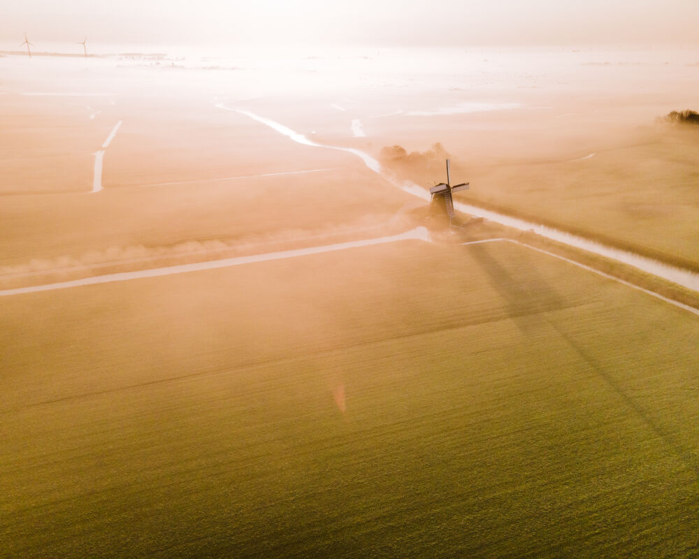 Cornwerder Molen. Friesland