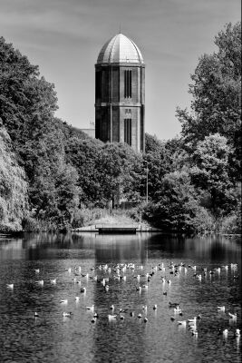 The Water Tower on the Neckardreef in Overvecht (Utrecht)