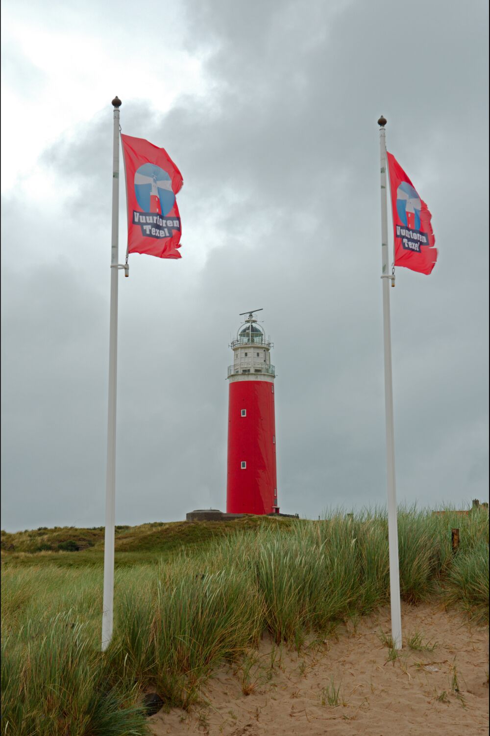 De vuurtoren van Texel