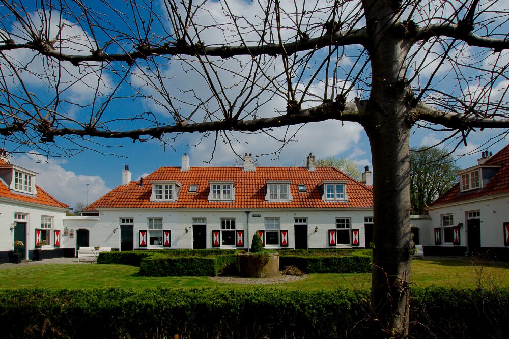 Het hofje aan de Lansinkweg in Tuindorp, Hengelo