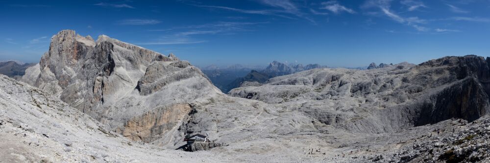 Moonscape in the Dolomites