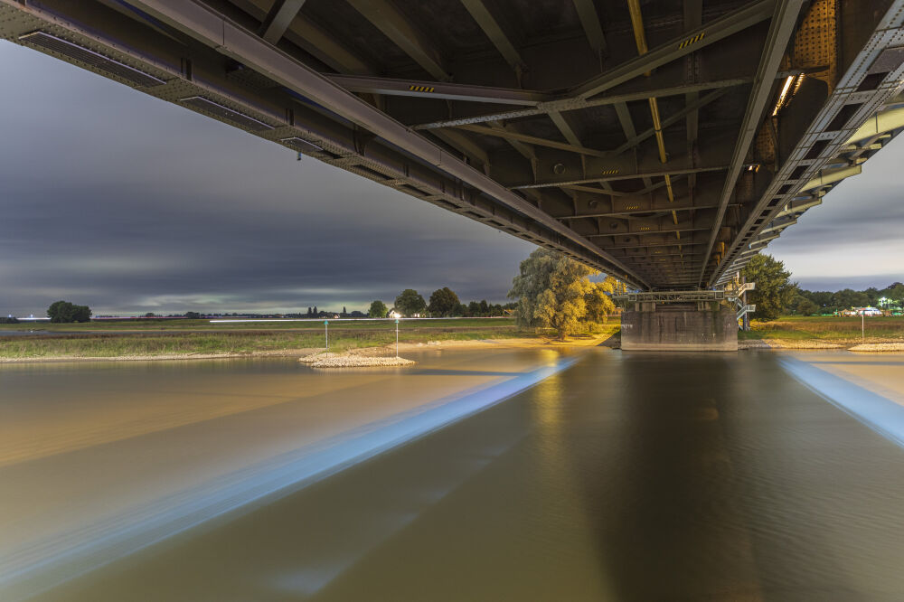 Under the bridge at Deventer