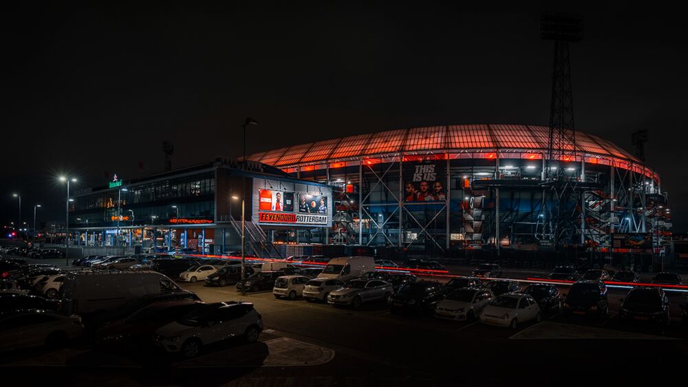 De Kuip at Night