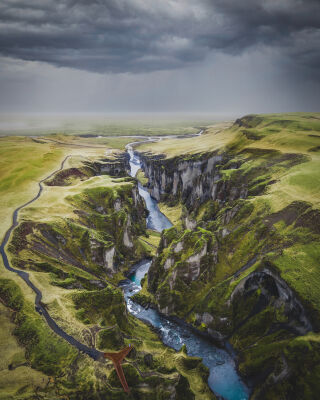 Fjaorargljufur Canyon - Iceland