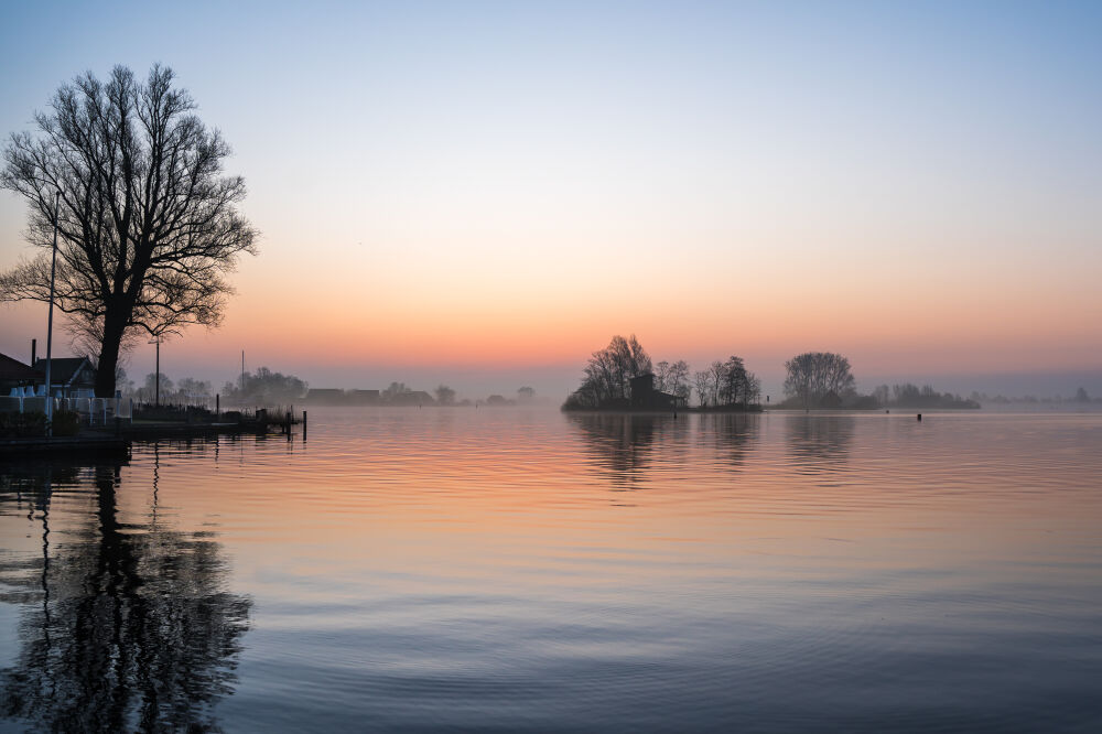 Rustige zonsopkomst