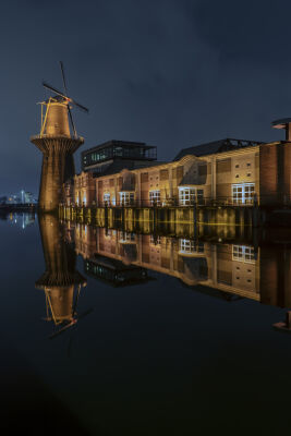 Jenever en de molen - Schiedam