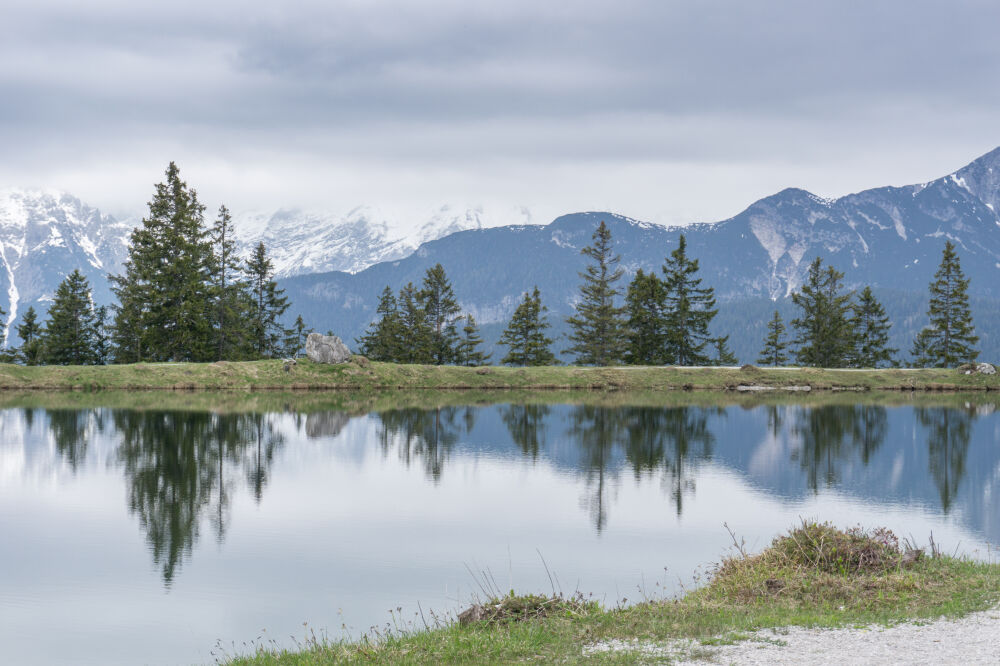 Austria mountain lake